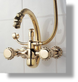 Pompadour Wall Mounted Tub Filler