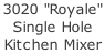 3020 "Royale"  Single Hole  Kitchen Mixer