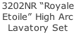 3202NR “Royale  Etoile” High Arc  Lavatory Set